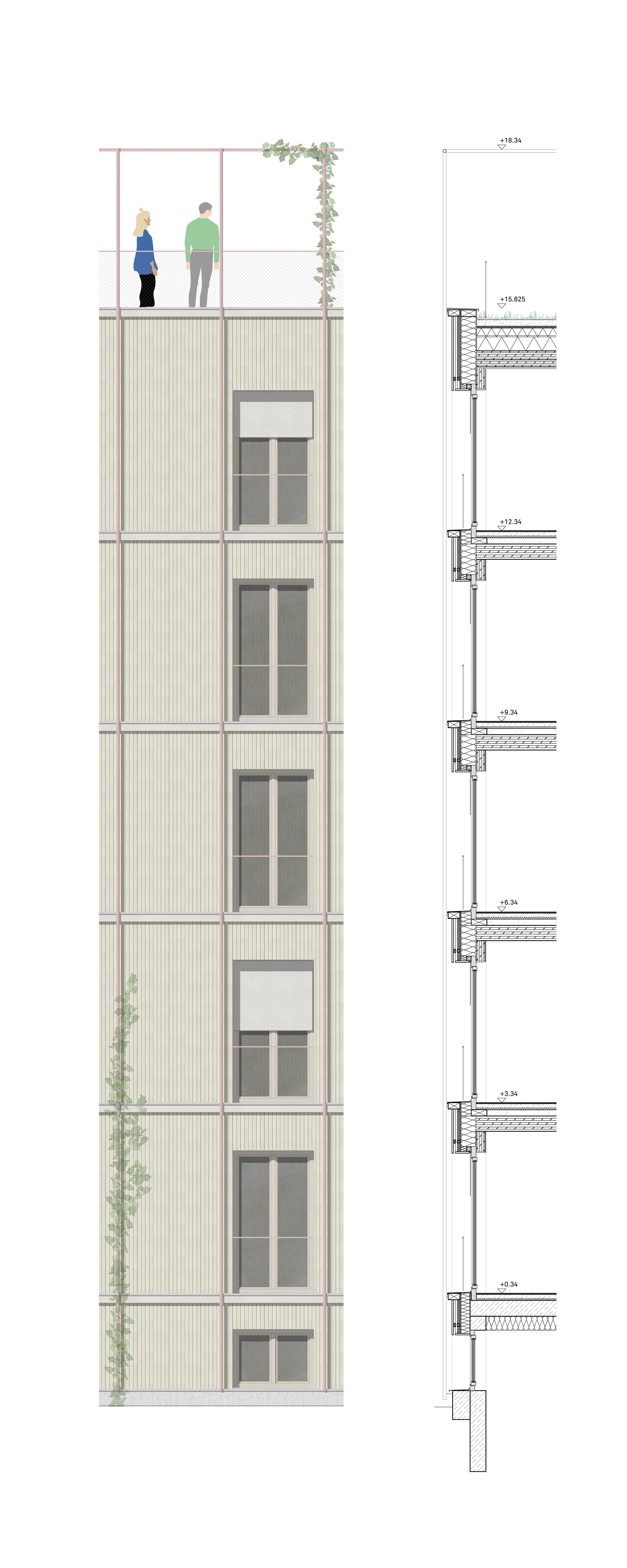 Genossenschaftliches Wohnprojekt | Adaptiv | Frankfurt am Main