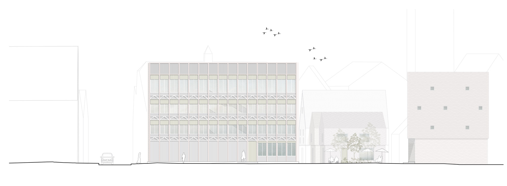 Wettbewerb | Neubau Rathaus und Gestaltung Murrterrassen | Steinheim