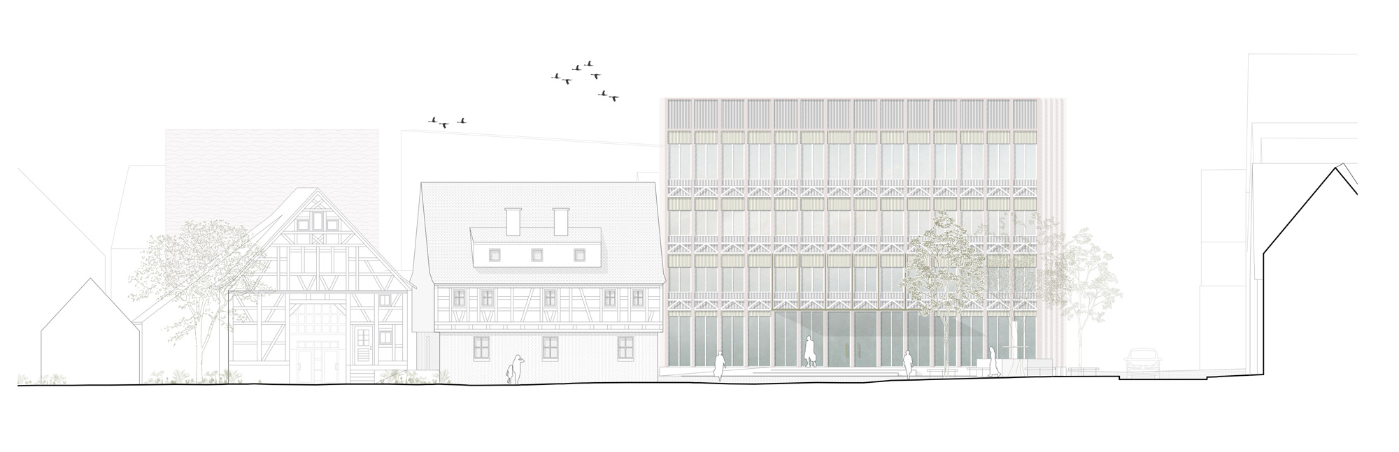 Wettbewerb | Neubau Rathaus und Gestaltung Murrterrassen | Steinheim