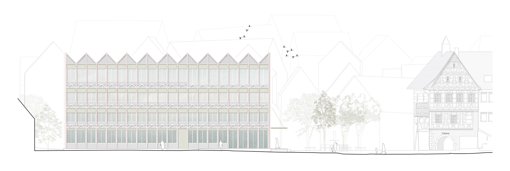 Wettbewerb | Neubau Rathaus und Gestaltung Murrterrassen | Steinheim