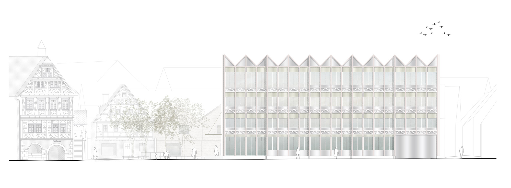 Wettbewerb | Neubau Rathaus und Gestaltung Murrterrassen | Steinheim
